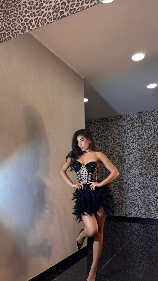 Cassandra corto black