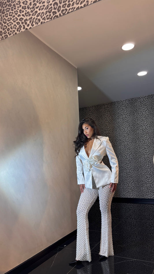 Tailleur Miranda white