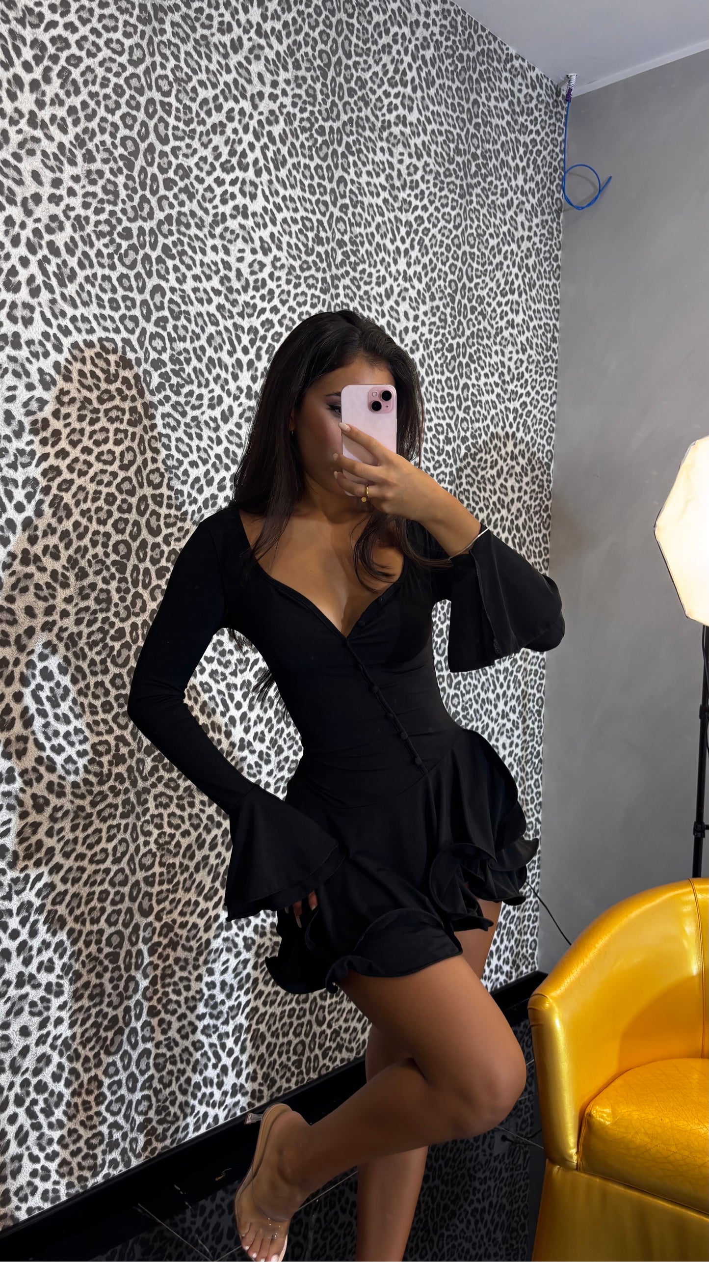 Abito tutina Rouges black